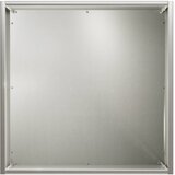  Vrtna saksija 2 kom. Srebrna 45 x 45 x 45 cm Nehrđajući čelik | shoptok.hr