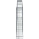  Lučne gabionske košare 5 kom 400x30x120/140cm pocinčano željezo | shoptok.hr