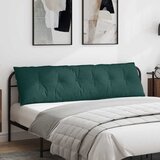  Jastuk za leđa Tamnozelena 180 x 19 x 50 cm tkanina | shoptok.hr
