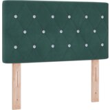  Box Spring Postelja z Blazino Temno Zeleno 80x200 cm Žamet, (22050425) | Shoptok.si