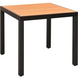  3-dijelni vrtni blagovaonski set crno-smeđi | shoptok.hr