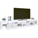 TV ormarić s LED svjetlima bijeli 260 x 36,5 x 40 cm | shoptok.hr