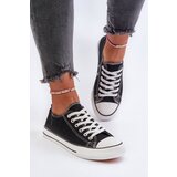 Kesi Women's Classic Low-Top Black Caelira Sneakers | shoptok.hr