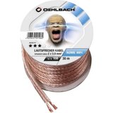 Oehlbach Zvučnički kabel 2 x 2.50 mm² Prozirna 108 30 m Cijene