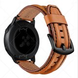INF Premium usnjen pašček za Samsung Galaxy Watch4 Classic Brown, (22102931) | Shoptok.si