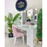 Luxor Furniture Sto za šminkanje Lux 210/2 M BB, Beli Cene