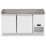 Pizza Pult, Dvojna Vrata, Arktic, 250L, Granit, 230V/250W, 1510x800x875mm | Shoptok.si