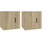  Zidni TV ormarići 2 kom boja hrasta sonome 40 x 34,5 x 40 cm | shoptok.hr