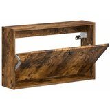  Ormar za cipele na zidu ALKMAAR 71 x 17 x 43 cm Dimljeni hrast - Dimljeni hrast | shoptok.hr
