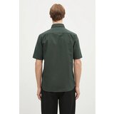 Fred Perry Srajce z dolgimi rokavi OXFORD SHIRT Zelena | Shoptok.si