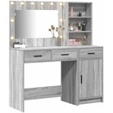  Toaletni stol 2 kom. Siva 78,5 x 41 x 135 cm Konstruirano drvo | Shoptok.si