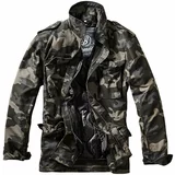 Brandit muška vojnička zimska jakna M-65 standard, black camo