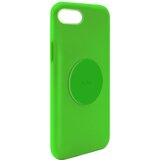 Puro Školjka za Apple Iphone 6 / 6S / 7 / 8 / Se / Se 2022 Ikona serije v TPU s kovinsko ploš?ico, Zelena, (21373265) Cene