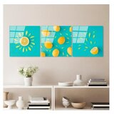 WALLXPERT dekorativna slika od kaljenog stakla (3 komada)uv 854 50 x 50 | ePonuda.com