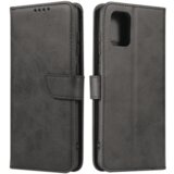 Onasi Wallet denarnica usnjena preklopna torbica Samsung Galaxy S25 5G - črna | Shoptok.si