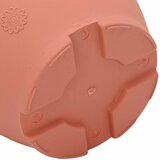  Okrugla saksija za cveće 24 pcs Crvena cigla Ø 34 x 28 cm | shoptok.hr