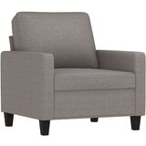  Fotelj s stolčkom za noge taupe 60 cm blago, (20909899) | Shoptok.si
