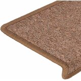  Prostirke za stepenice 15 kom 65x21x4 cm smeđe pravokutne rubove | shoptok.hr