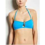 Koton Women's Blue Bikini Top