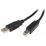  Kabel USB A v USB B Startech USB2HAB1M Črna Cene