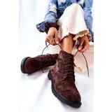 Kesi Classic stepped shoes brown melome | shoptok.hr