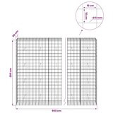  Gabion s žicom debljine 5 mm i mrežom 10x10 cm 950x50x200 cm - 50 cm 200 cm 950 cm | shoptok.hr