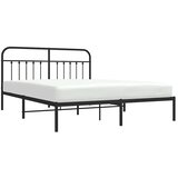  Metalni okvir za krevet s uzglavljem crni 183x213 cm | Eponuda.ba