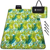  Sklopiva deka za piknik 200 x 200 cm zelena | shoptok.hr