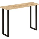 vidaXL Konzolni stol sa živim rubom 105x33x76 cm masivno drvo manga | shoptok.hr