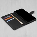 Techsuit Leather Folio preklopna maska za Honor 400 Lite – crna | shoptok.hr