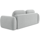 Makamii Svijetlo siva sklopiva/s prostorom za odlaganje sofa od bouclé tkanine 266 cm Pele – | shoptok.hr
