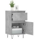  Komode 2 kom boja betona 40 x 35 x 70 cm od konstruiranog drva | shoptok.hr