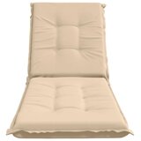  Jastučić za ležaljku GEMERT 100% poliester Krem 190 x 60 x 9 cm - Krem 190 x 60 x 9 cm Melange | shoptok.hr