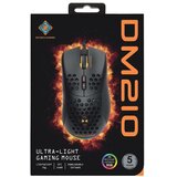 DELTACO GAMING Ultra-Light Gaming Miš, 6400 DPI, RGB, Gumeni Bočni Grip, Crni | shoptok.hr