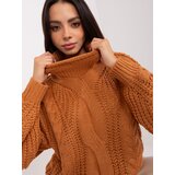 Wool Fashion Italia Sweater-AT-SW-2350.91P-light brown | Shoptok.si