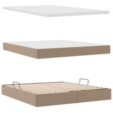 Krevet s madracem i skladištem Boja cappuccina 180 x 200 cm | Eponuda.com