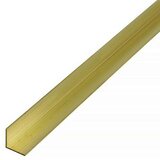 STABILIT Kutni profil od mesinga (D x Š x V: 1.000 x 6 x 6 mm, Mjed, Zlatne boje) | shoptok.hr