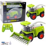  Kombajn na daljinsko upravljanje Combine Harvester s nastavkom za kukuruz 2.4G - zeleno/bijeli | shoptok.hr
