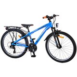Volare Cross dječji bicikl 24" plavi s dvije ručne kočnice, 18 brzina | shoptok.hr