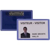 TARIFOLD Samolaminirajući bedž za ID kartice, 100x66mm, sa magnetom 1/25 plava | Eponuda.com