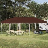  Rastezljivi šator za zabave 575 x 290 x 245 cm Smeđa | Eponuda.com