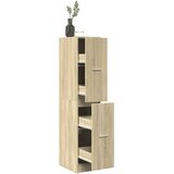 vidaXL Lekarniška omara sonoma hrast 30x41x144,5 cm inženirski les Cene