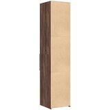 vidaXL Visoka omara rjavi hrast 40x42,5x185 cm inženirski les | Shoptok.si