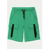 Coccodrillo Športne kratke hlače WC4120504DWJ Zelena Regular Fit