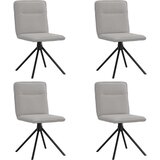  Jedilni stoli 4 kosi Cloud Grey Fabric, (21822201) | Shoptok.si