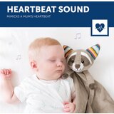 Zazu mekana tješilica s umirujućim zvukovima robin the racoon | shoptok.hr