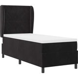  Krevet s opruga kutije s uzglavljem Crna 200 x 80 cm Baršun | shoptok.hr