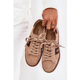 Boto Women's Platform Sneakers Made of Natural Suede Beige Eldira | ePonuda.com