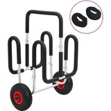 vidaXL sup voziček za 2 deski za surfanje 90 kg aluminij u