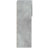 TV ormarić s LED svjetlima siva boja betona 40 5x30x90 cm | shoptok.hr